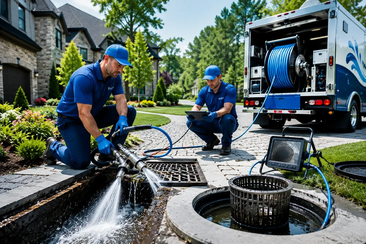 Local outdoor drain cleaning professionals in Sterling, IL